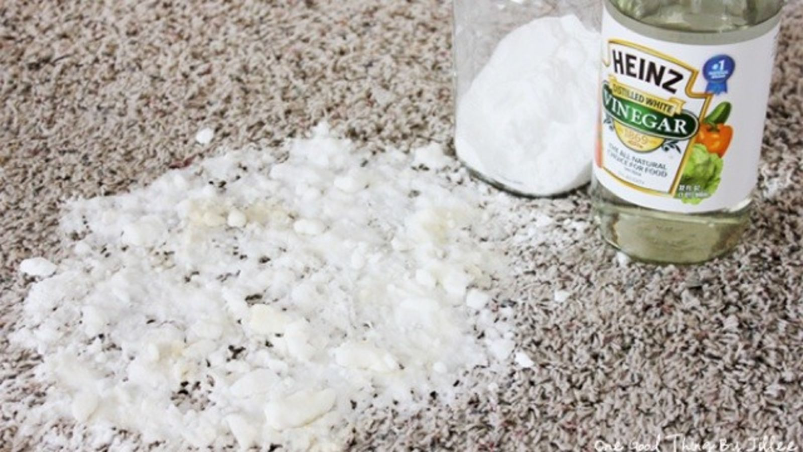 Fluff Your Carpet with the Power of Vinegar