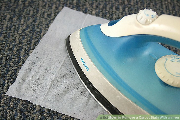 Remove Stains with an Iron