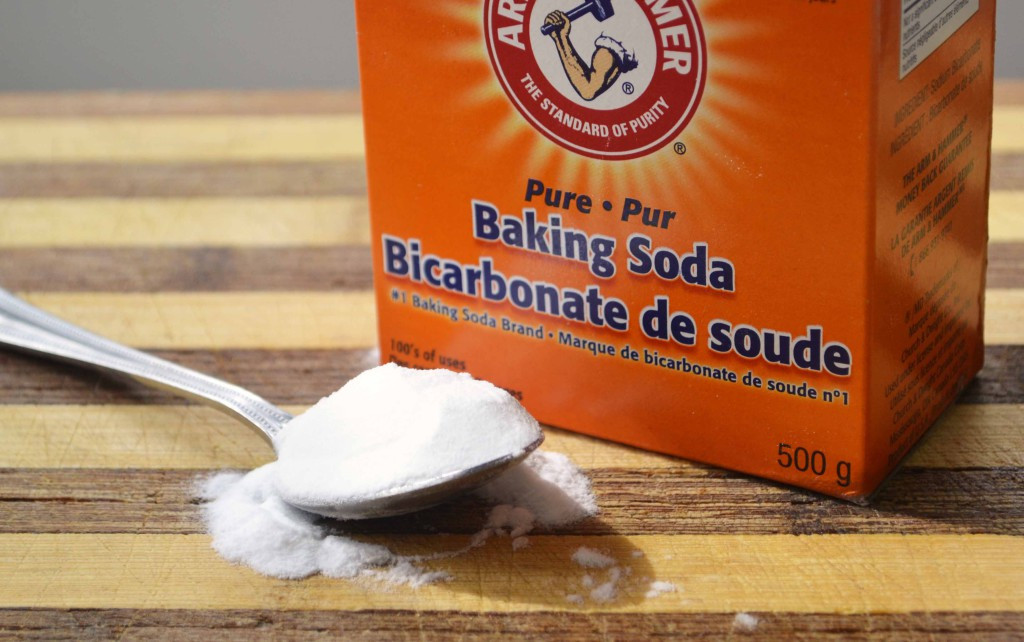 Baking Soda Combats Oil Stains
