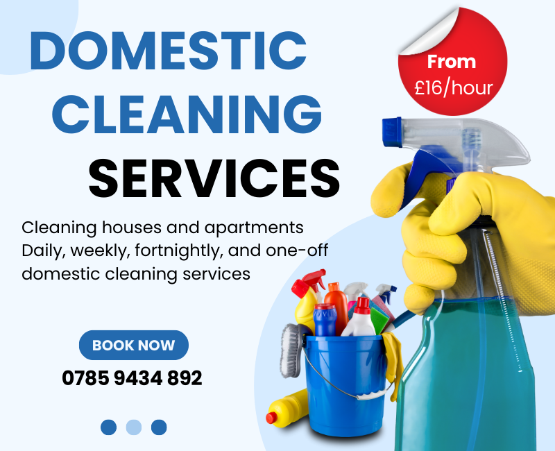 Domestic Cleaning May Offer 2023