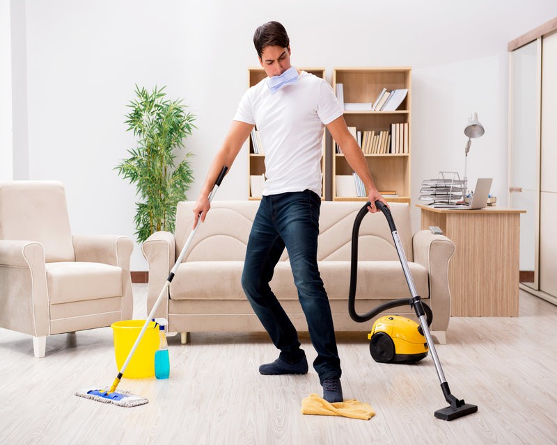 Domestic cleaning hacks for lazy people